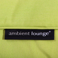 lime green designer sofa set in Sunbrella fabric bean bag by Ambient Lounge