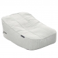 white large bean bag chair