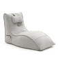 Avatar Lounger with Headrest - Keystone Grey