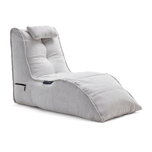 Avatar Lounger with Headrest - Keystone Grey