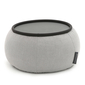 Grey Versa Table made of bean bags