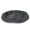large grey faux fur dog bed cover made by Ambient Lounge New Zealand
