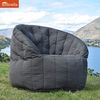 black butterfly sunbrella fabric bean bag