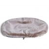 extra large cappuccino frosted faux fur dog bed cover made by Ambient Lounge New Zealand