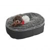 black cushion dog bean bag beds by Ambient Lounge New Zealand