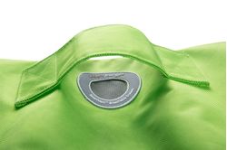 yellow green ottoman bean bag