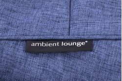 Blue iPad Pro protective cushion or travel rest pillow by Ambient Lounge