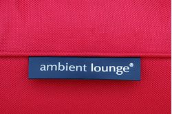 red ottoman fabric swatch