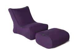 Purple Evolution Bean Bags - Ambient Lounge