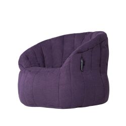 violet butterfly bean bag