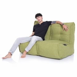 Green Twin Couch Bean Bag Sofa