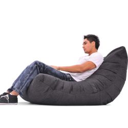 Black Acoustic Bean Bags - Ambient Lounge