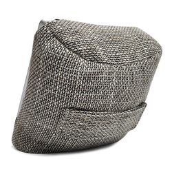 beige iPad Pro protective cushion or travel rest pillow by Ambient Lounge