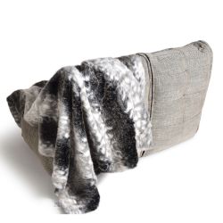 animal print luxury throw on ambient lounge twin couch