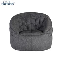 Front view of a titanium weave butterfly sofa from ambient lounge in new zealand