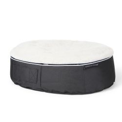 cappuccino cushion dog beds made of bean bags by Ambient Lounge