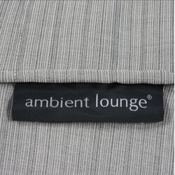 waterproof lounger, grey lounger, outdoor lounger