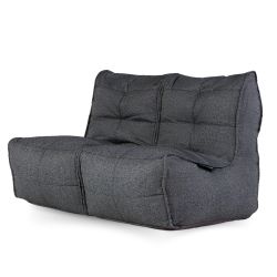 Mod 2 Twin Couch Titanium Weave from ambient lounge in New Zealand